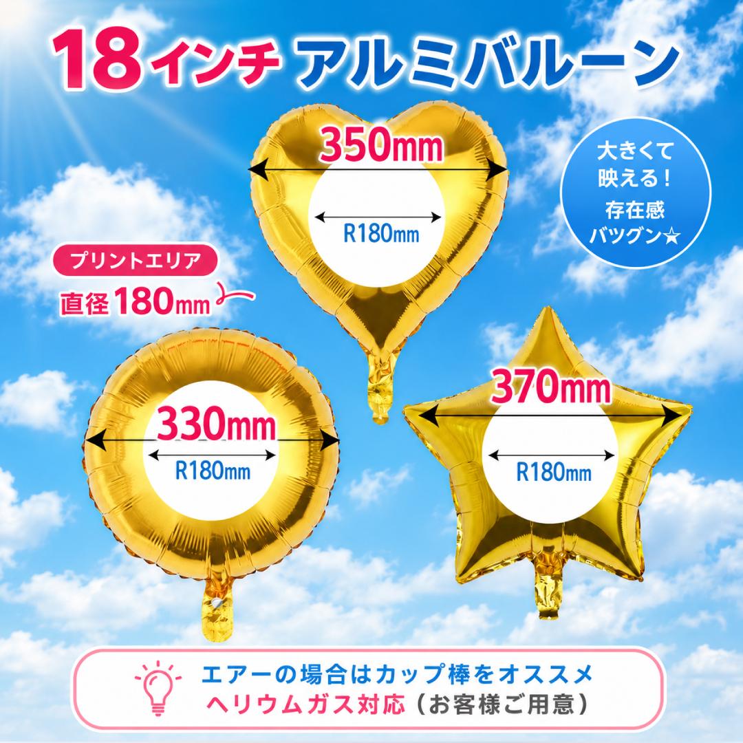 １歳・２歳の誕生日フォトバルーン 風船に写真プリント 誕生日・記念日・パーティー・結婚式・卒園・卒業・送別・販促 | 8枚目